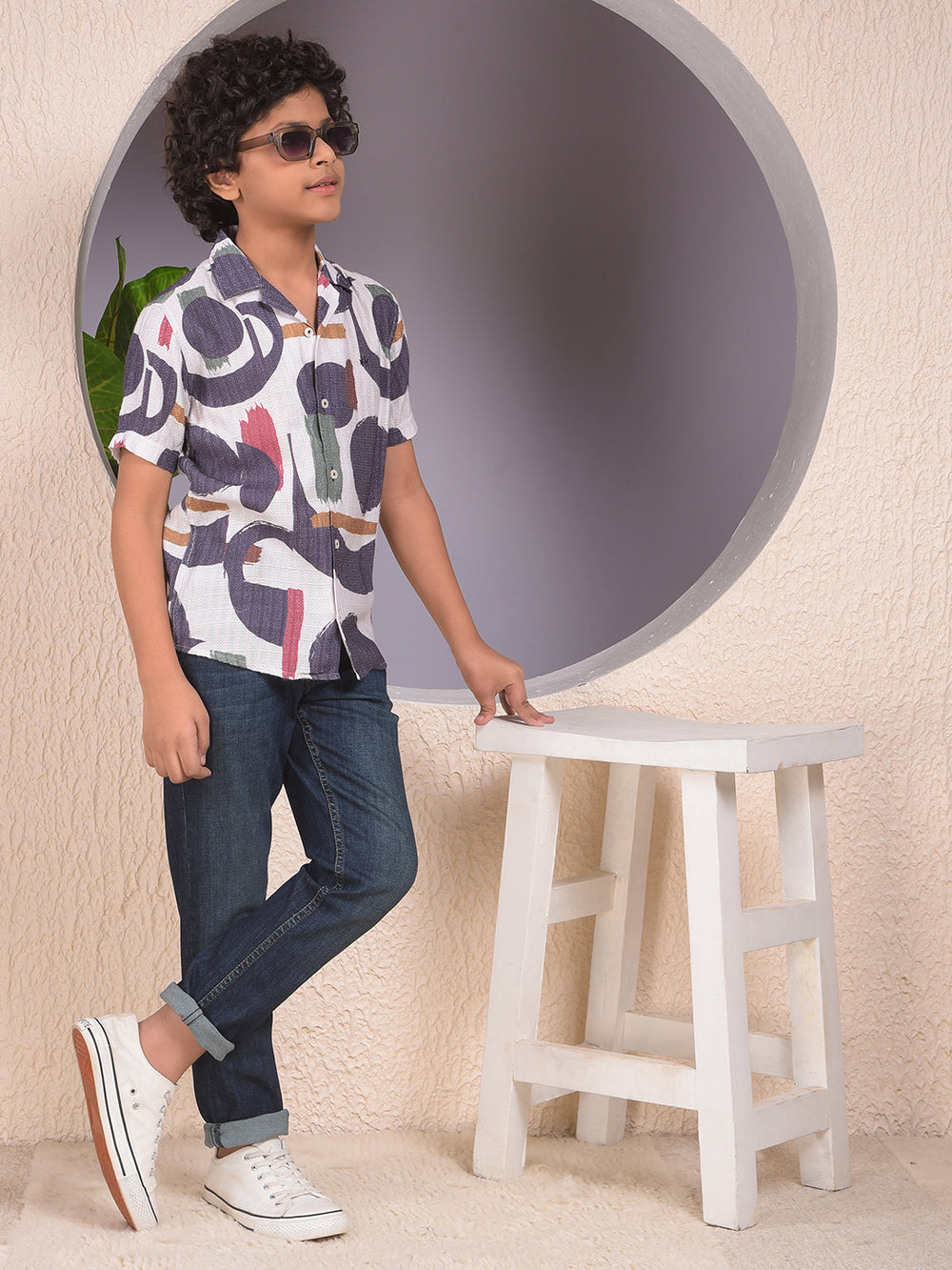 Casual Dark Blue Dark Wash Jeans