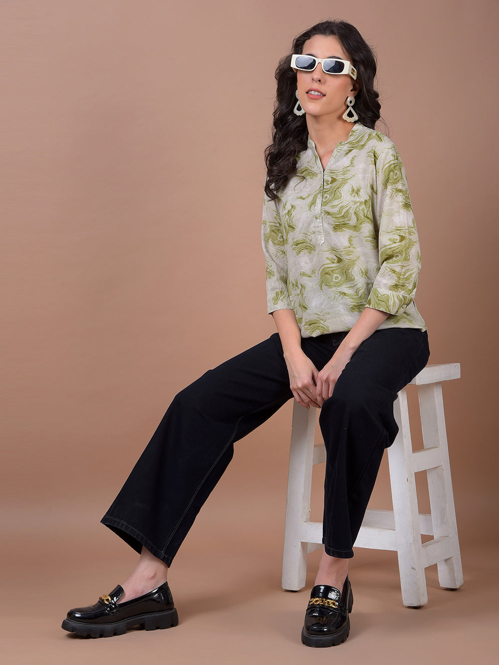 Black Wide Leg 100% Cotton Jeans