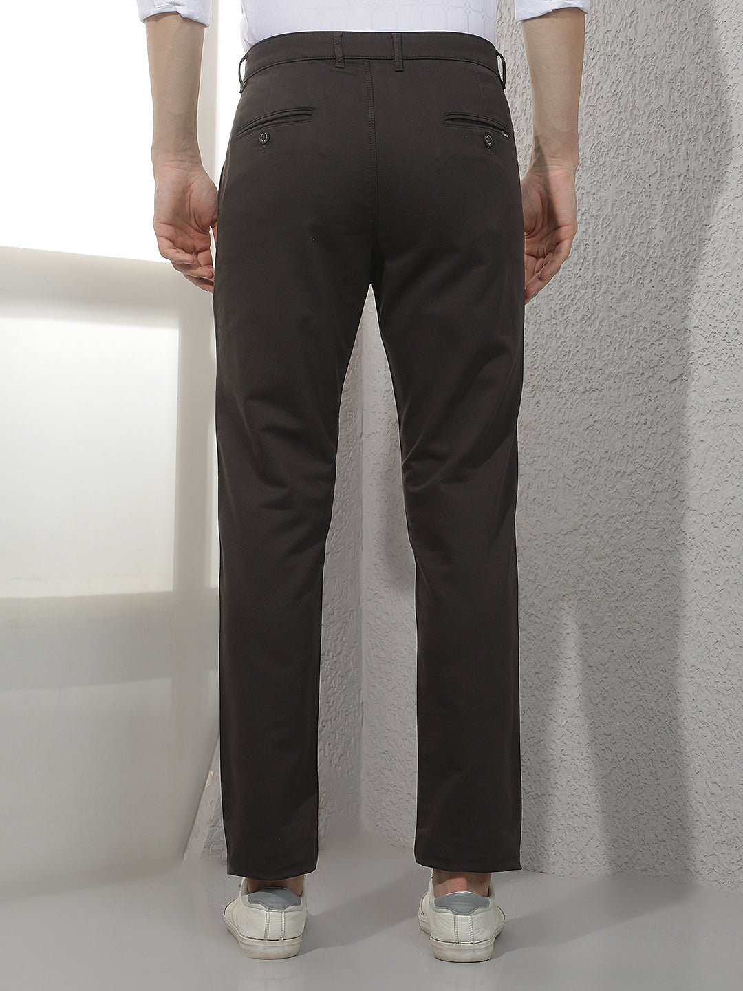 Rich Cocoa Brown Trousers