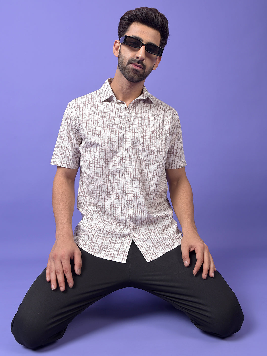 Pink Printed Shirt