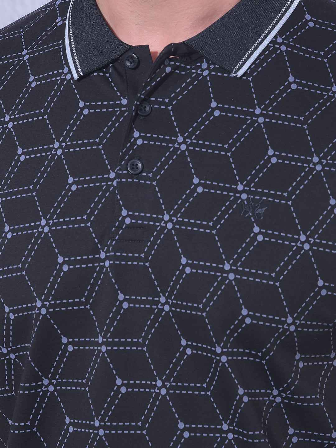 Black Printed T-Shirt