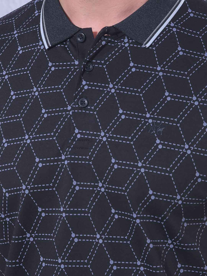 Black Printed T-Shirt