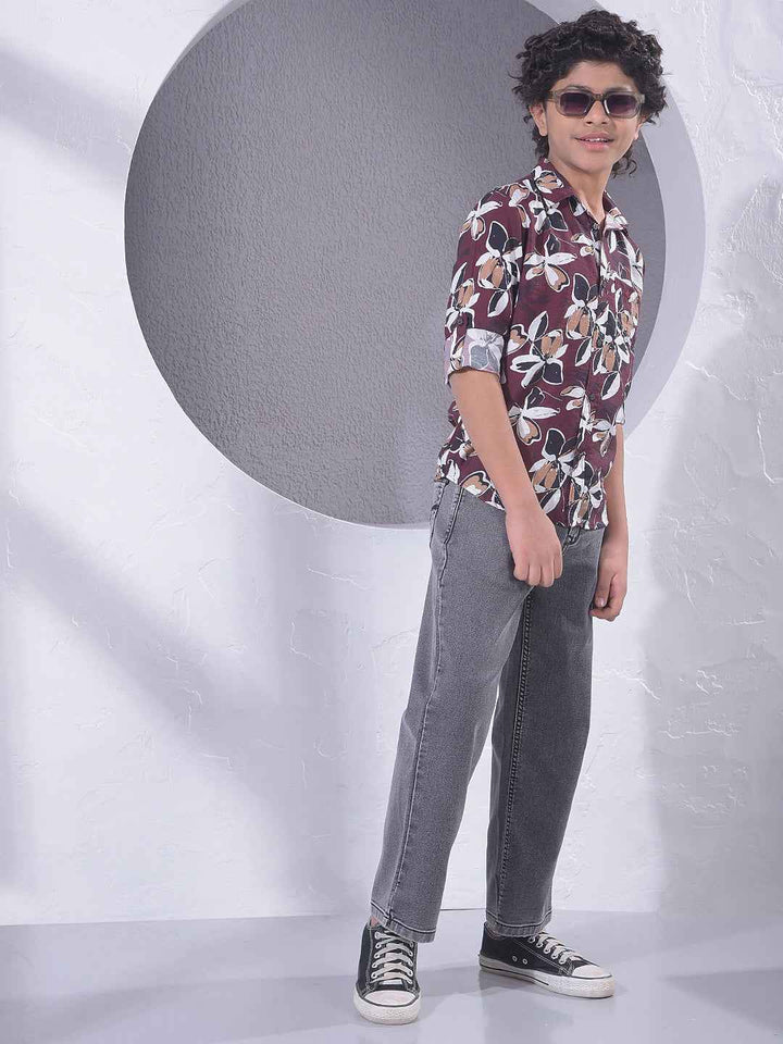 Smoky Grey Street Baggy Jeans