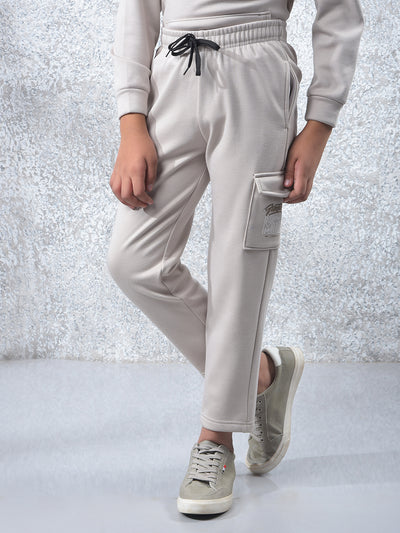 Lightweight Beige Trackpants