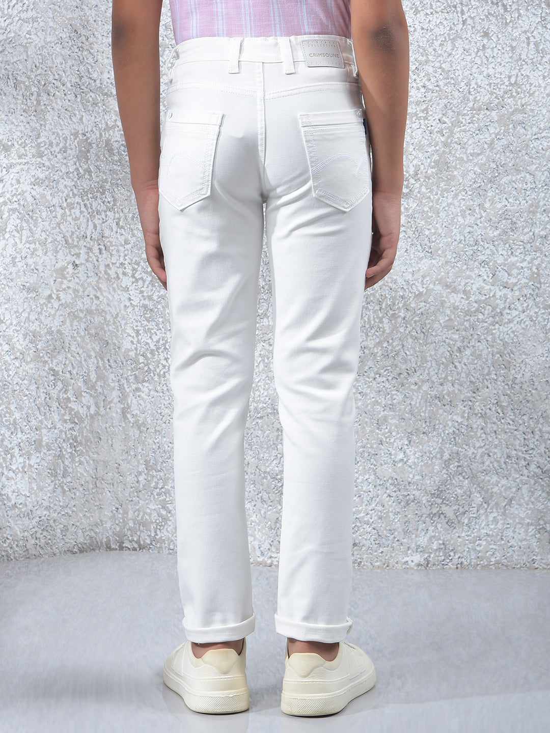 Vivid White Slim Fit Jeans