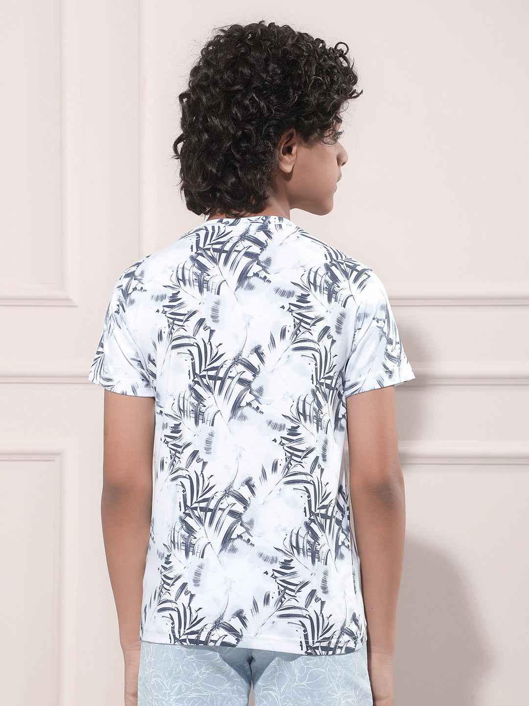Blue Graphic Print T-Shirt