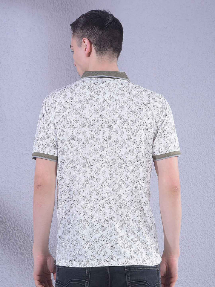 Grey Printed T-Shirt