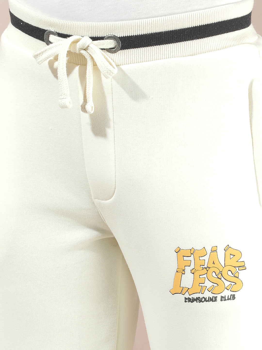 Cream Joggers with Relaxed Urban Comfort