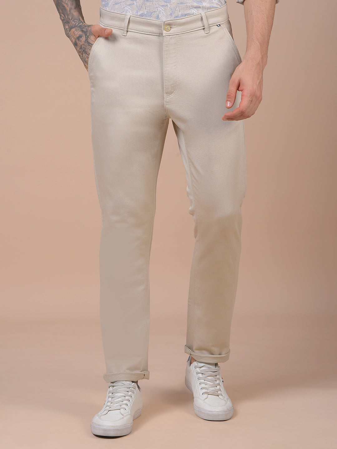 Chic Beige Trousers