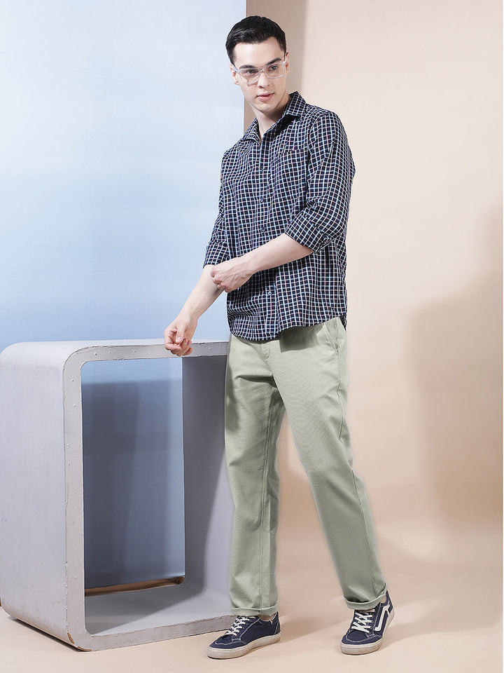 Minimalist Taupe Beige Knitted Trousers