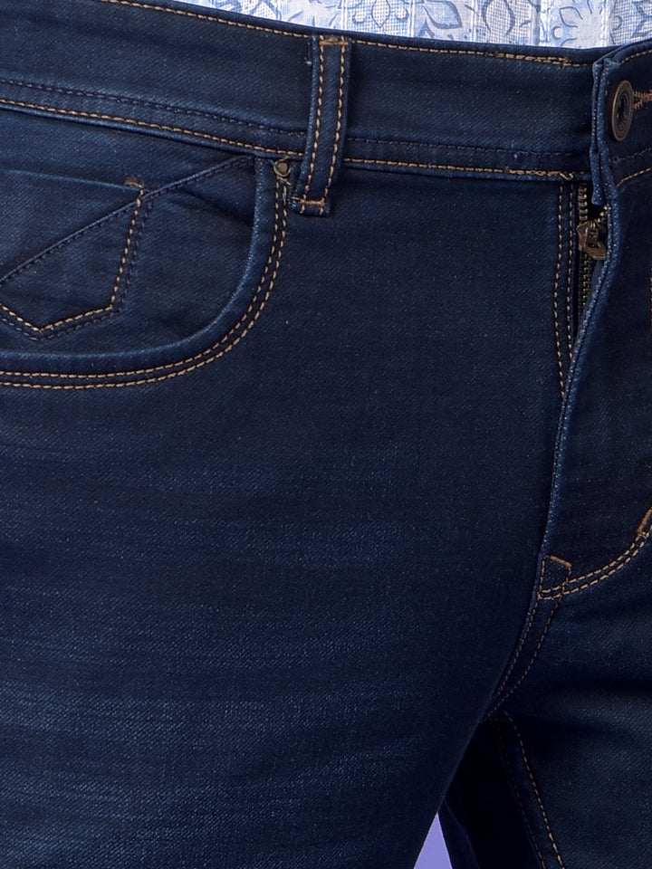 Essential Navy blue Jeans