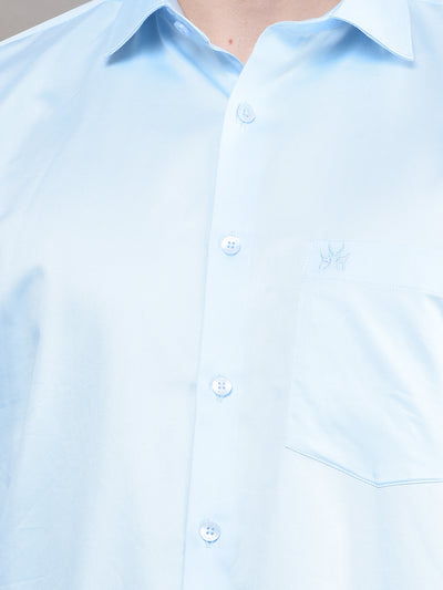 Sunlit Sky Blue Formal Shirt