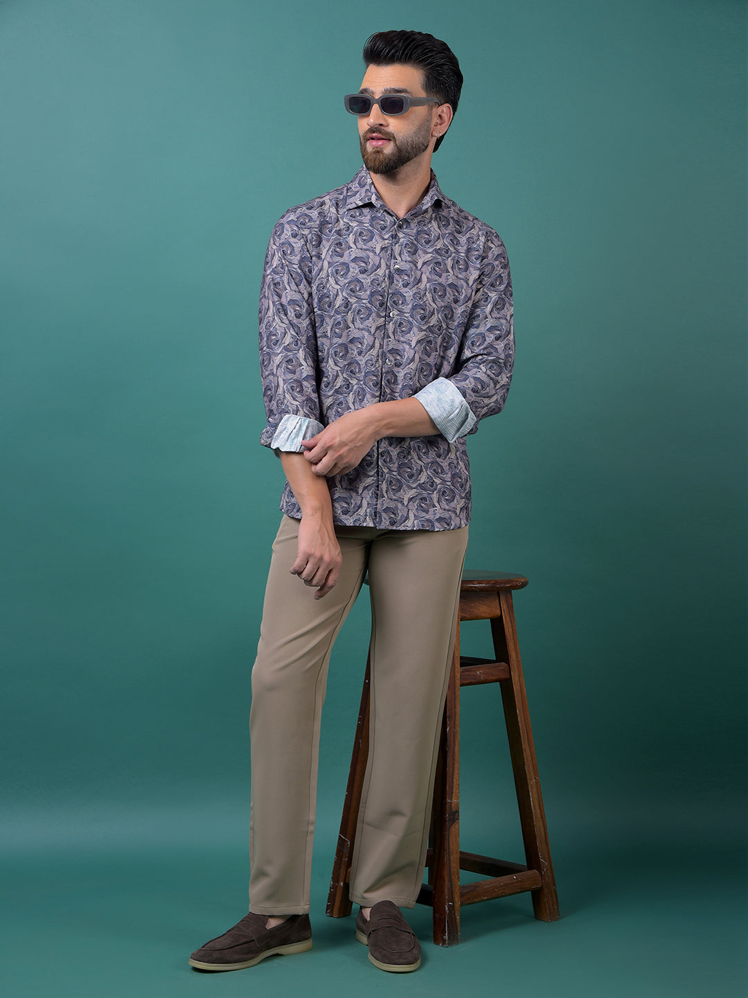 Khaki Korean Fit Trousers