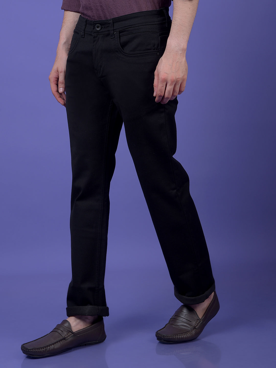 Black Straight Jeans