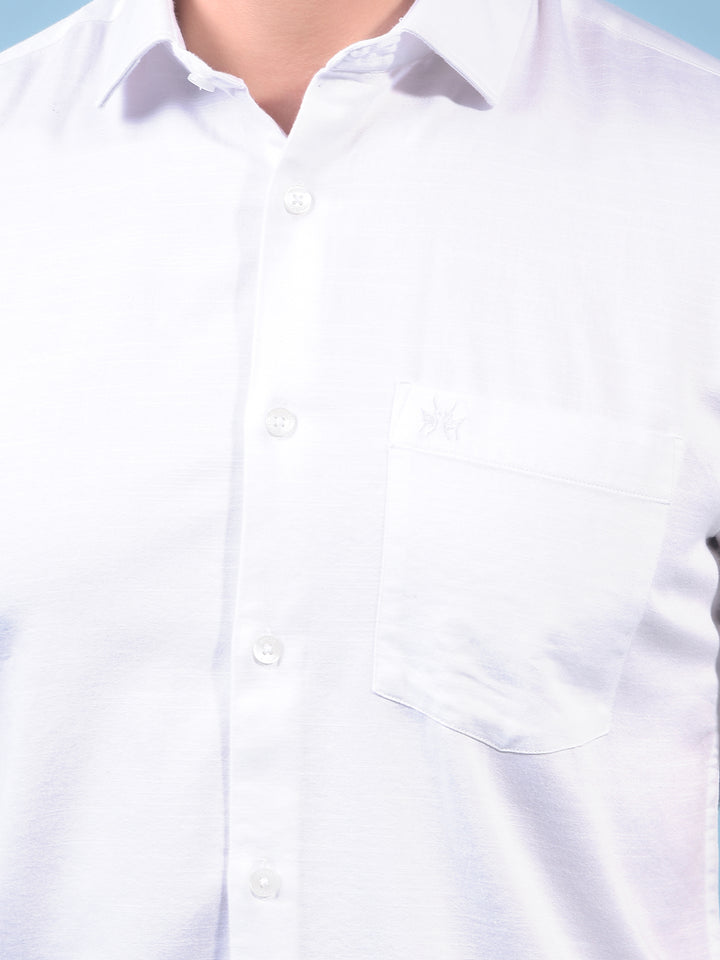 White Shirt-Men Shirts-Crimsoune Club