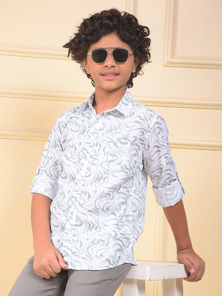 Tonedgreen Printed Shirt