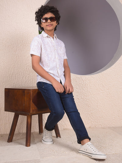 Edgy Dark Wash Navy Blue Jeans