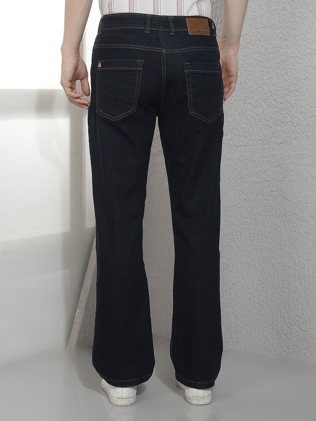 Vibrant Deep Blue Baggy Jeans