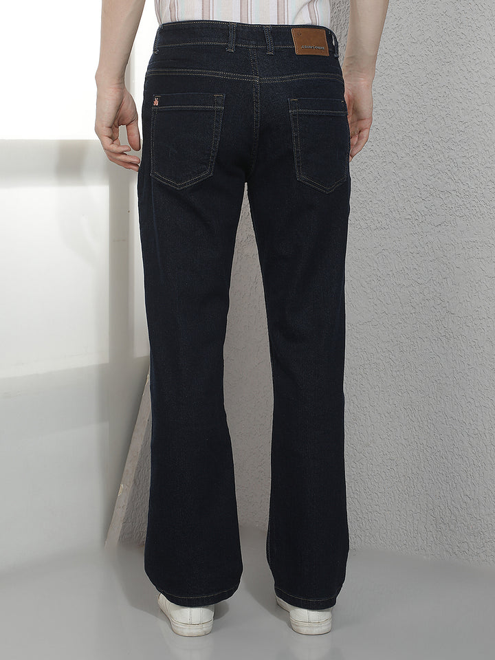 Vibrant Deep Blue Baggy Jeans