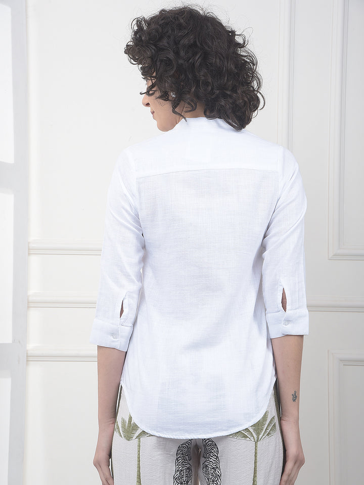 White 100% Cotton Shirt