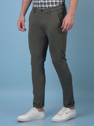 Vivid Olive Trousers