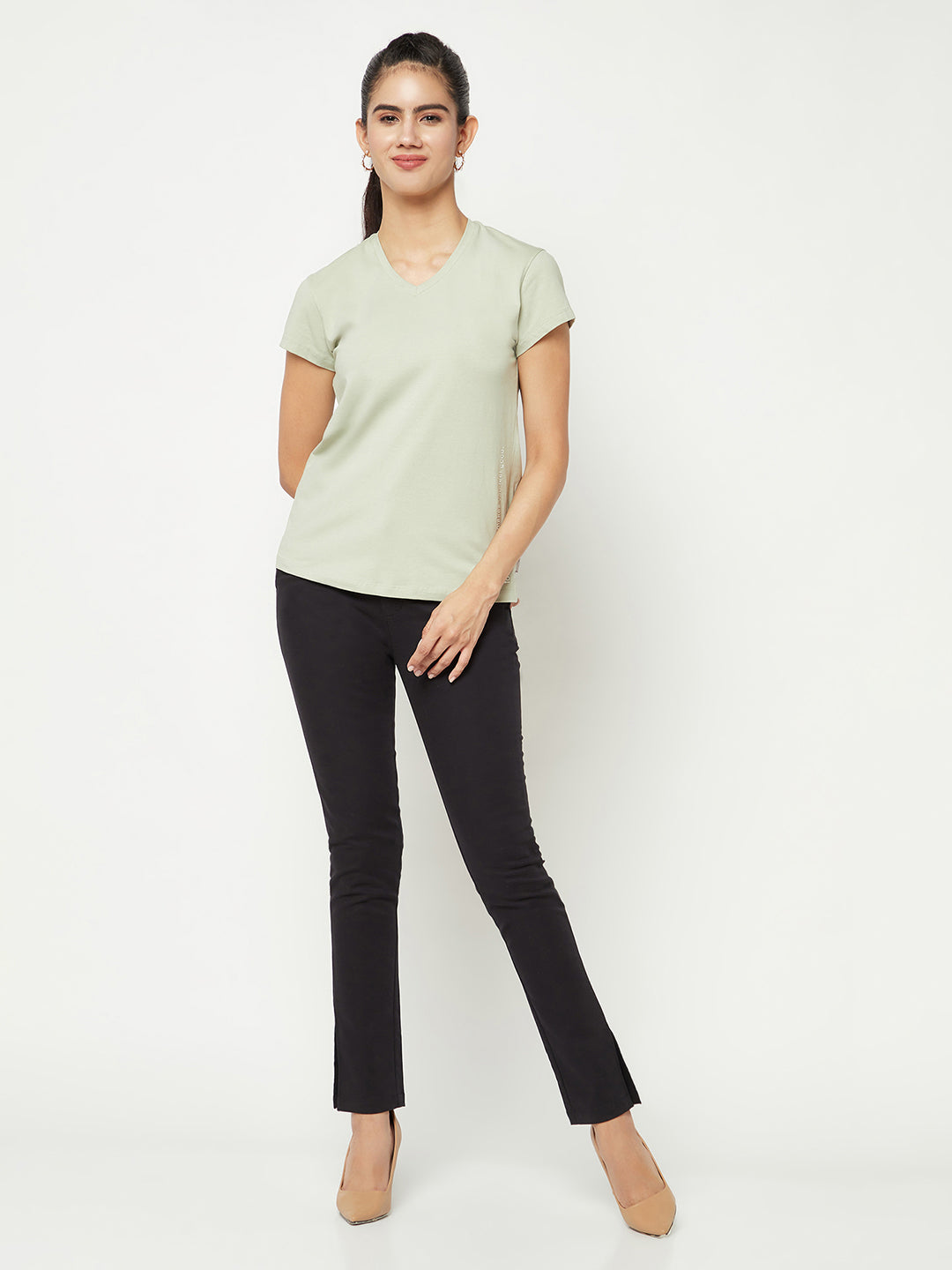 Edgy Green T-Shirt