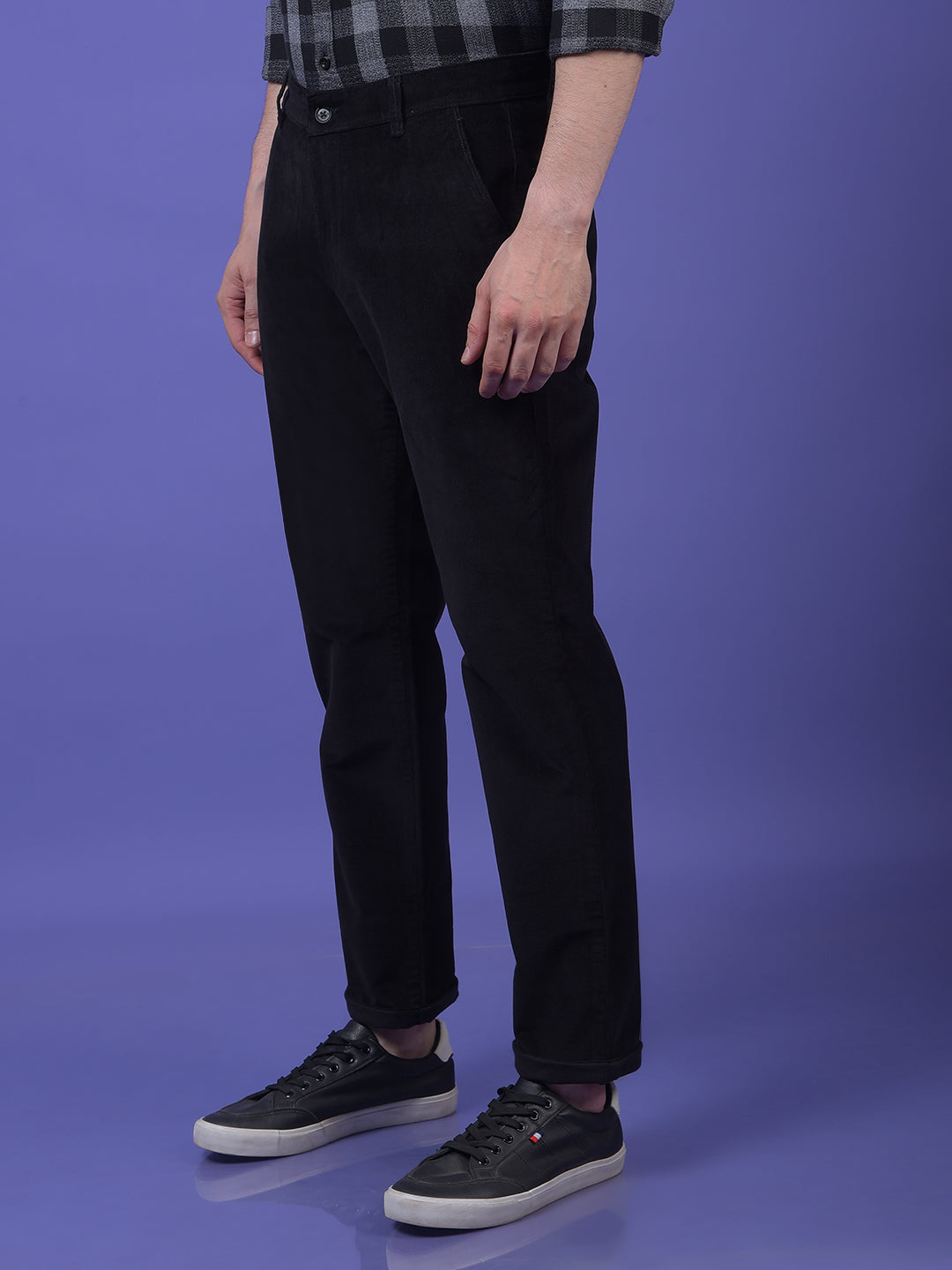 Black Corduroy Trousers