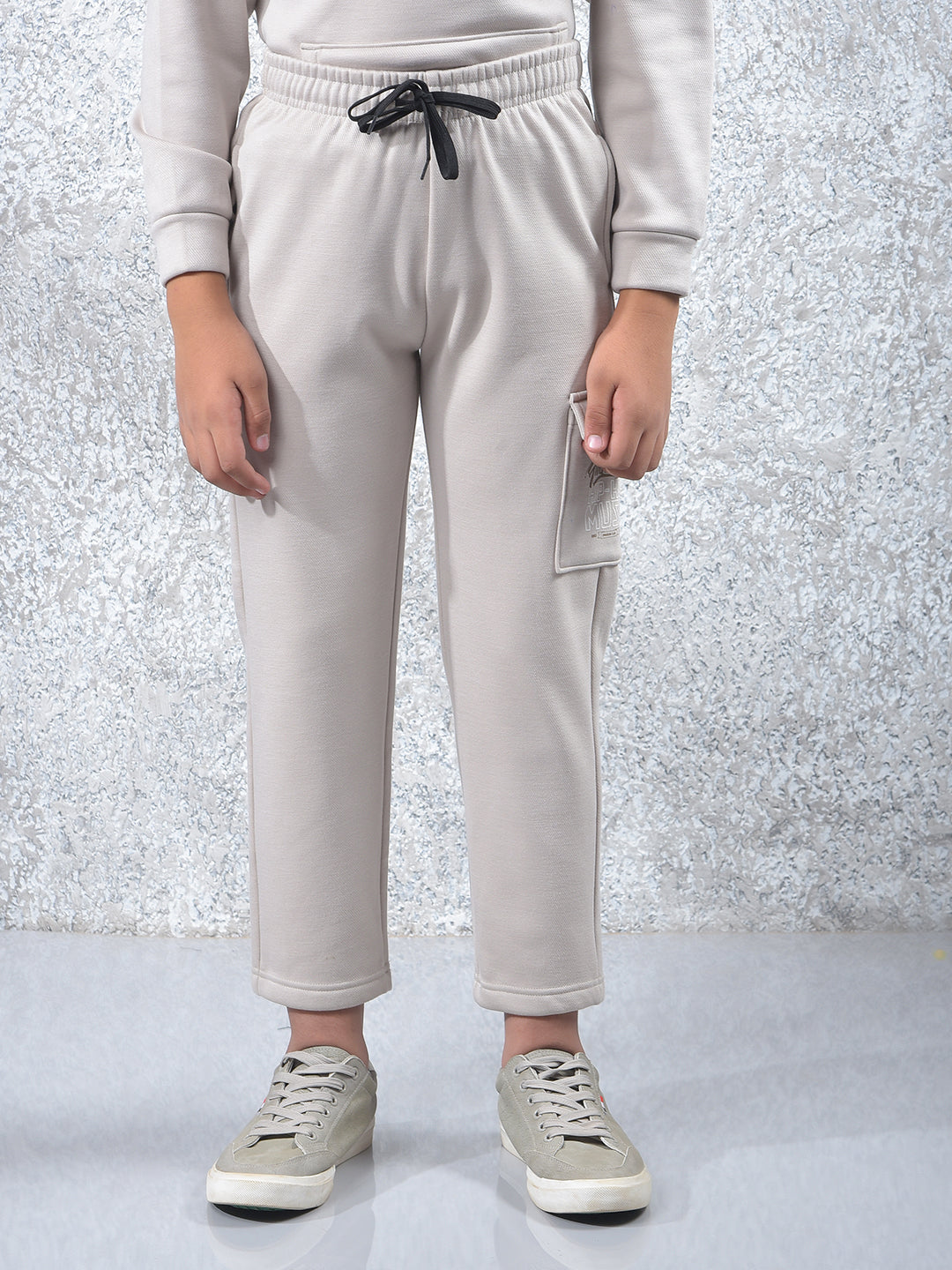 Lightweight Beige Trackpants
