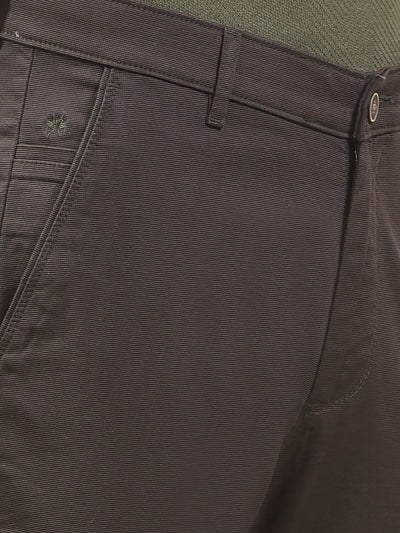 Midnightflex Slim Dobby Olive Trousers