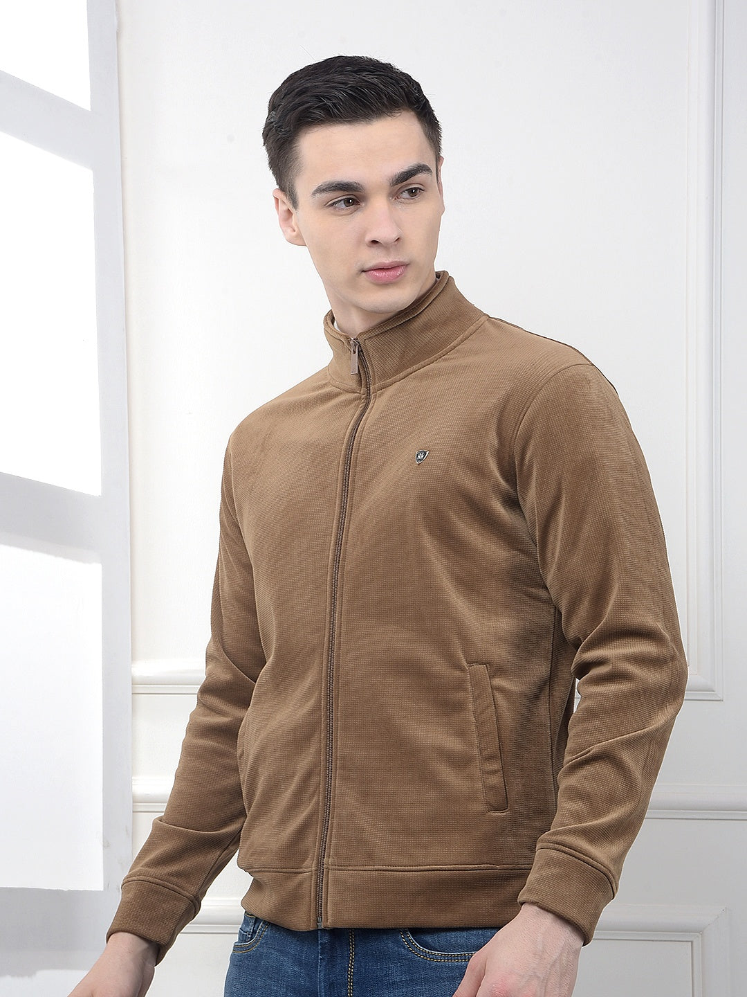Beige Modern Sweatshirt