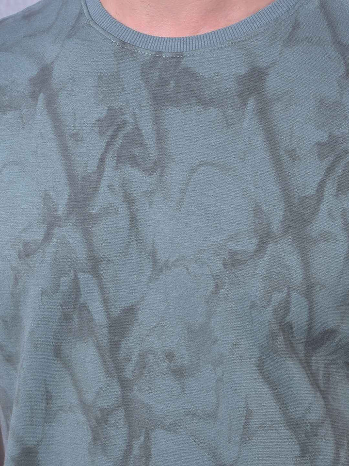 Olive Printed T-Shirt