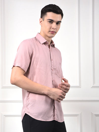 Warm Blossom Linen Summer Shirt