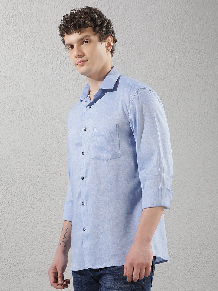 Linen Blue Shirt