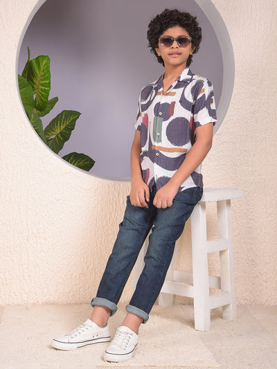 Casual Dark Blue Dark Wash Jeans