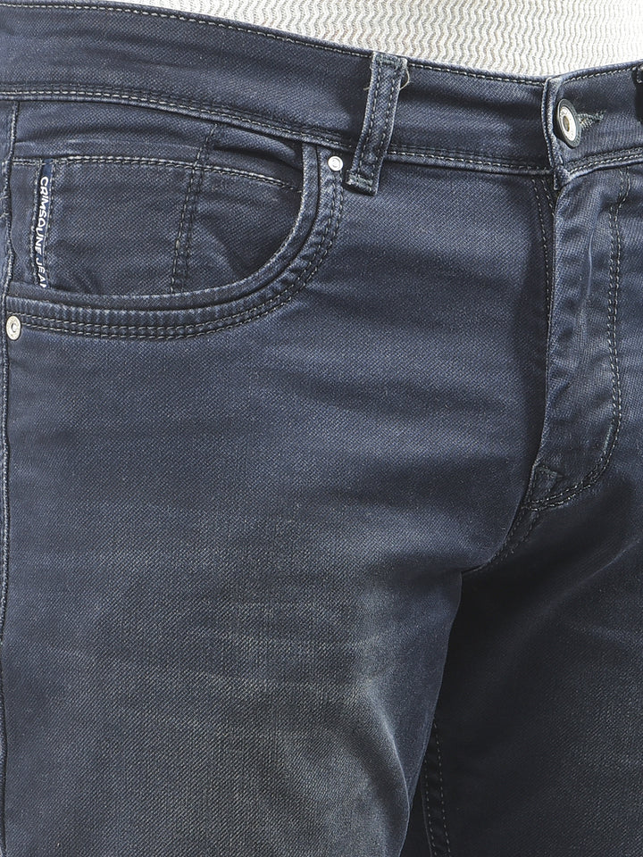 Versatile Blue Denim Jeans-Men Jeans-Crimsoune Club