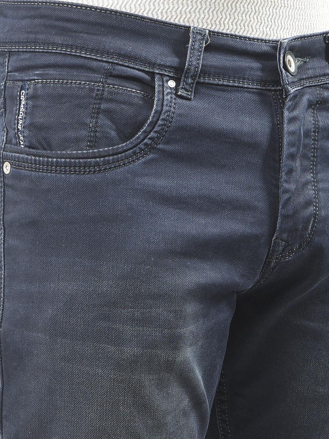 Versatile Blue Denim Jeans-Men Jeans-Crimsoune Club