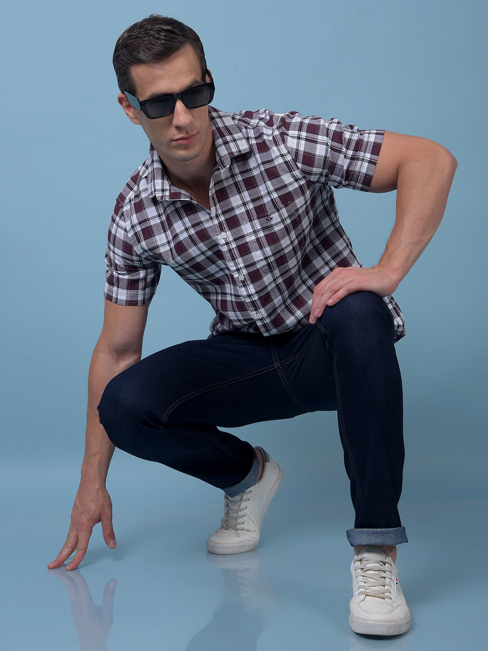 Elevated Navy blue Jeans