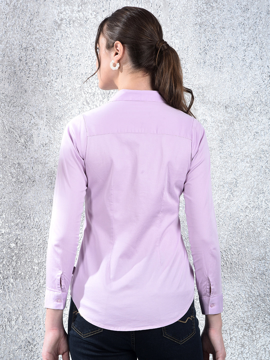 Lavender Breeze Button Shirt