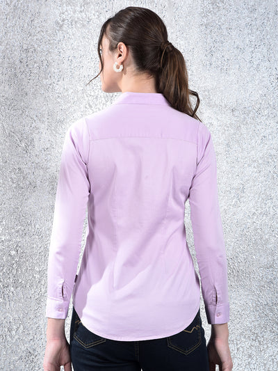 Lavender Breeze Button Shirt
