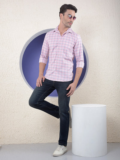 Blue Smooth-Wash Straight Jeans