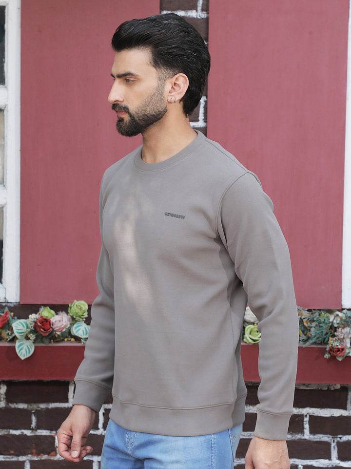 Chic Fog Grey Sweatshirt
