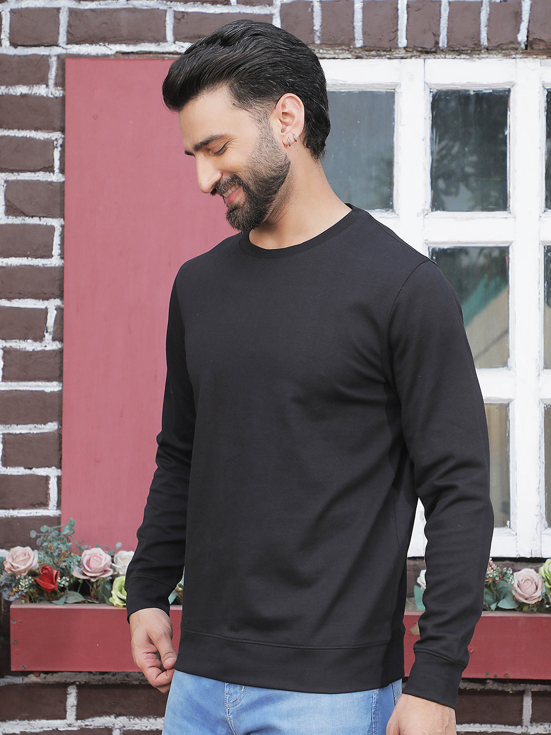 Modern Stealth Black Sweatshirt