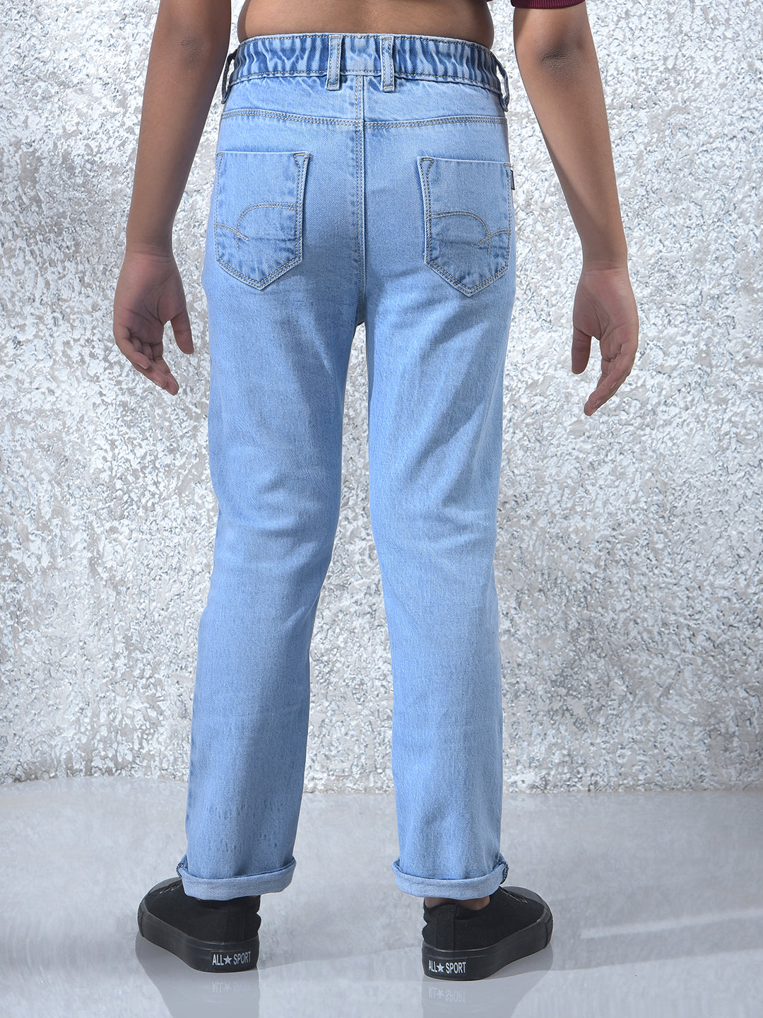 Premium Blue Straight Jeans
