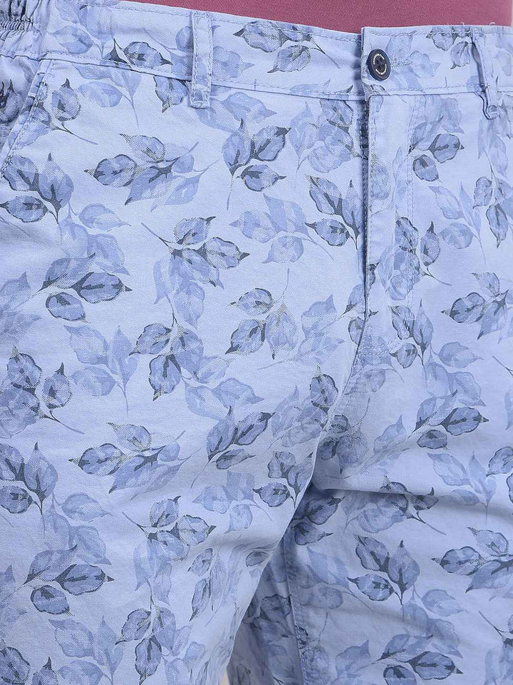 UrbanMist Blue Botanic Shorts