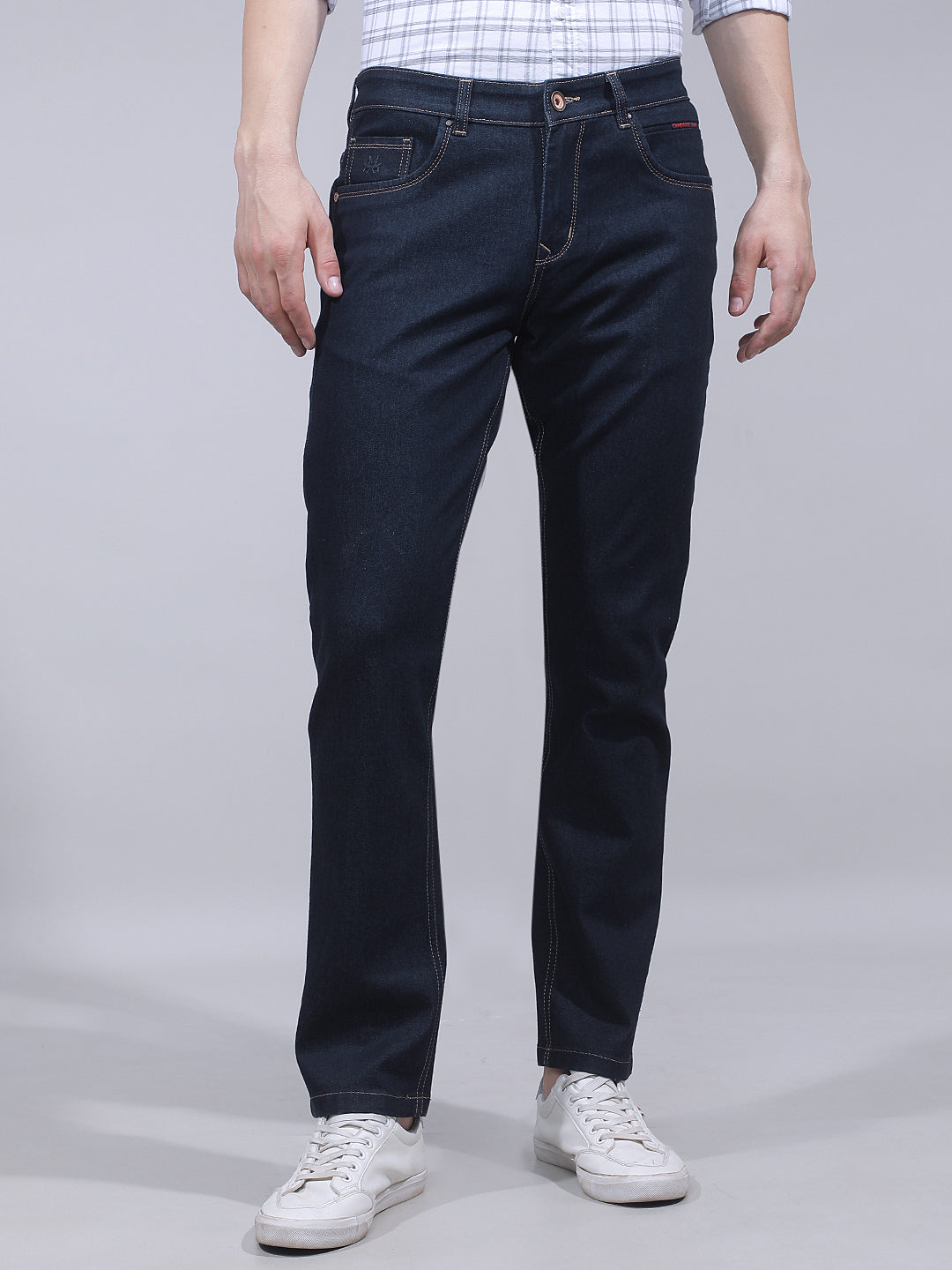 Electric Indigo Blue Jeans