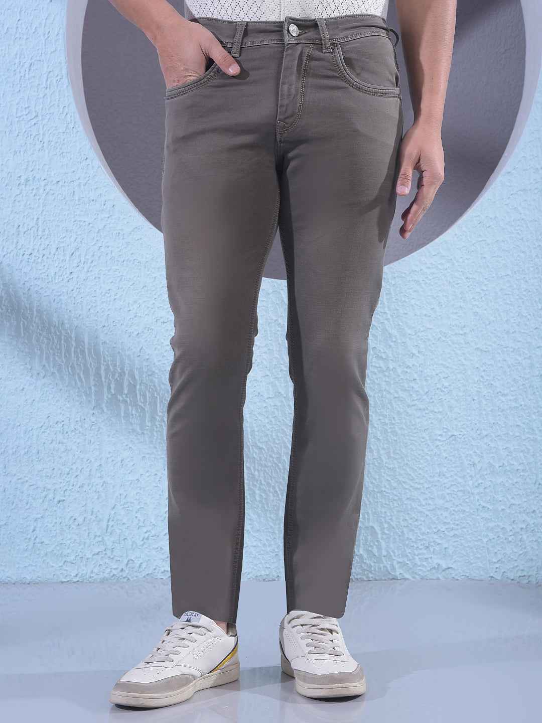 Rich Chocolate Brown Stretch Everyday Jeans