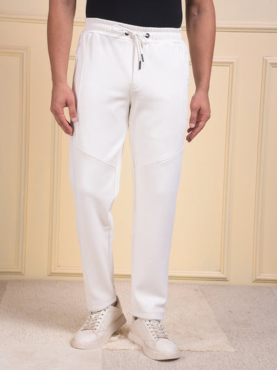 Off White Knitted Trackpants