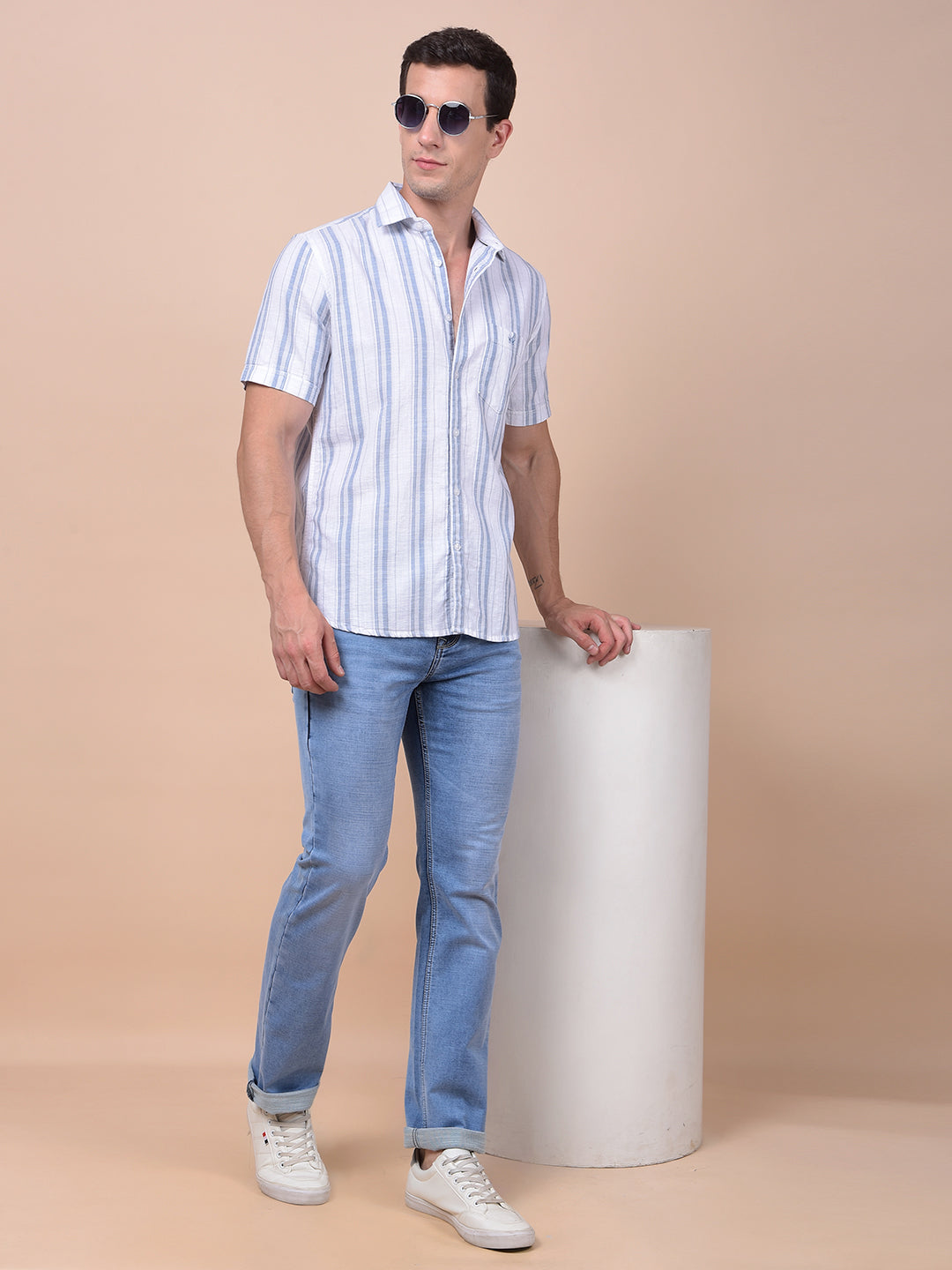 Urban Straight Blue Straight Jeans
