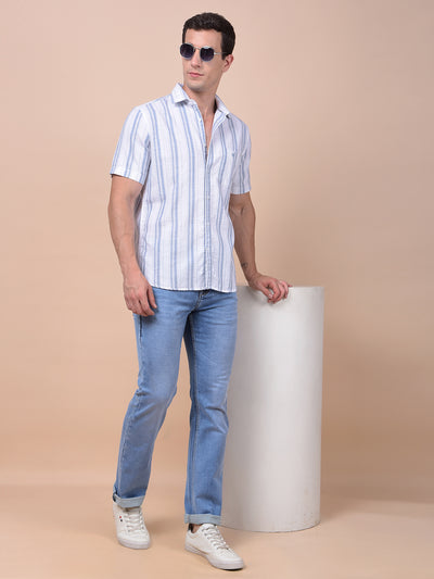 Urban Straight Blue Straight Jeans