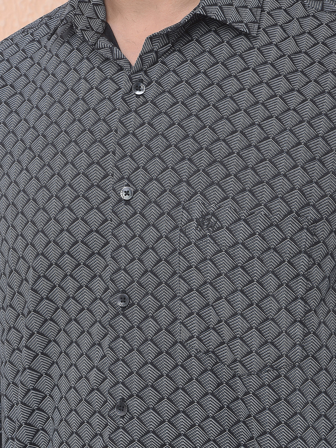 Black Texture Play Shirt